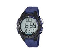 Calypso Unisex Digital Watch with LCD Dial Digital Display and Blue Plastic Strap K5607/2