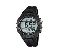 Calypso Mens Urban Digital Black Rubber Strap Watch K5607/6