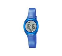 Calypso Unisex Digital Watch with LCD Dial Digital Display and Blue Plastic Strap K5677/5