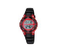 Calypso Unisex Digital Watch with LCD Dial Digital Display and Black Plastic Strap K5684/6
