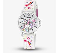 Calypso Unisex Unicon White Rubber Watch K5776/4
