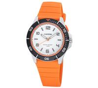 Calypso Unisex Wristwatch Quartz Orange/White K5857/3