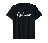 Calypso Vintage Inspired Throwback Varsity Classic T-Shirt