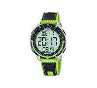 Calypso Mens Urban Digital Green Plastic Strap Watch K5887/2