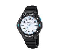 Calypso Mens Street Style Black Plastic Strap Watch K5883/1