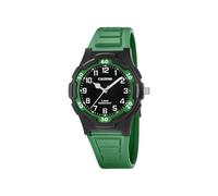 Calypso Watches Men's Watch Easy Time K5878/3 Green Plastic Strap