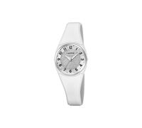 Calypso Ladies Silver Rubber Watch K5752/1