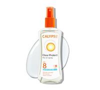 Calypso Wet Skin Dry Oil Spray with SPF8, 200 ml