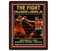 Calzaghe V Roy Jones Jr Boxing Fight Metal Wall Sign, The Thrilla In Manilla, Vintage Gym Club Plaque, Man Cave Home Bar Decor - BOX06