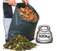 Calzette 50 Rubble Sacks - Heavy Duty Rubble Bags - 100Kg Load - 50 L