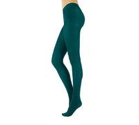 CALZITALY Cashmere Wool Tights, Warm Winter Pantyhose, Thick Tights, 150 Den, | S, M, L, XL, XXL, 3XL, 4XL | Italian Hosiery (3XL, Mystic Green)
