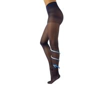 CALZITALY Firm Support Tights Factor 10 mm/Hg | Black, Blue, Skin, Natural Tan | S, M, L, XL, XXL, 3XL, 4XL | 70 DEN | Made in Italy
