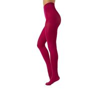 CALZITALY Opaque Microfiber Colour Tights | Comfortable Colored Pantyhose | S, M, L, XL, XXL, 3XL, 4XL | 80 DEN | Made in Italy (L, Cerice Pink)