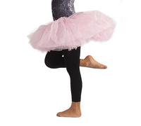 CALZITALY PACK 1 or 2 PAIRS - Girl Leggings Dance, Panty Ballet, Leggings Ballet, Tights footless, Black, Pink, 4-6, 8-10, 12-14 y/o, 60 DEN, Made in Italy (12-14 Years, Black)