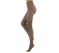 CALZITALY Wool Tights, Wool Pantyhose, Winter Tights, Thermal Tights | Beige, Burgundy, Grey, Brown, Navy, Black, Green, Violet | S, M, L, XL | 100 DEN | Made in Italy (L, Beige)