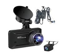 Cam, 4k Front & Rear Wireless Car Recorder & Night Vision Monitoring Cam with Wide Angle, 3.94-Inch Screen Feature, Vehicle Security Camera with Usage for Driving Parking Trucks Travel