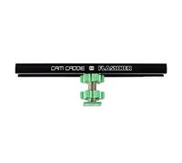 Cam Caddie adjustable Flash Hot/Cold Shoe Extension Bracket 6 Inch Black/Green