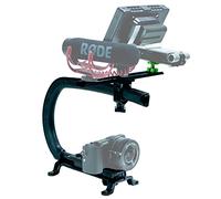 Cam Caddie Scorpion EX Video Camera Stabilizing Handle Kit with Included Smartphone and GoPro Compatible Mounts - Starter Bundle - Black