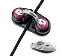 Cam Cleat - Universal Fast Entry Aluminum Alloy Ball Bearing | Boat Dock Cleats - for Outdoor Dock Canoe Kayak Yacht Dinghy Paddleboarding Mooring