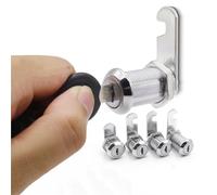 Cam Cylinder Locks Door Cinet Mailbox Drawer Cupboard Locker Security Furniture with 2 Keys 1Pcs(S-16mm)