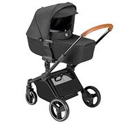 CAM Il Mondo del Bambino - art.914/T931 - 3-in-1 Stroller Next Evo - pram, stroller, car seat and bag - Made in Italy - perfect from 0 to 48 months - ANTHRACITE