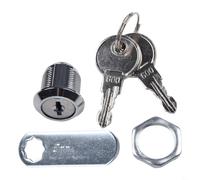 Cam Lock 20mm Metal Locker Lock for Filing Cabinet Cupboard - Long-Lasting Security Lock with Lever(16 mm)