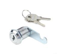 Cam Lock 25mm Heavy Duty Drawer Lock for Filing Cabinet Mail Box Tool Chest Security(25mm)