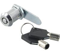 cam Lock, Compact Drawer Locker Solution Featuring a Cylinder Design and Two Spare Keys(25 mm)