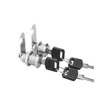 Cam Lock, Drawer Lock 5SETS 16mm 20mm 25mm 30mm 35mm 40mm Metal Rotary Key Switch Push Button Lock Switch Latching Cylinder Cabinet Security Locker(Same Key 20mm)