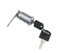 Cam Lock Drawer Lock Security Rotary Tongue Lock with 2 Keys for Mailbox Drawer Cupboard Cabinet (30mm, 1Pack)