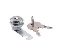 Cam Lock for Cabinet Drawer Mailbox Locker Cupboard, Metal Alloy Cylinder Security Lock with 2 Keys, 16mm 20mm 25mm Sizes, Keyed Differ(16mm)