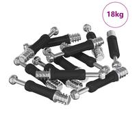 Cam Lock Screw Silver and Black Metal Durable Fastener Secure Connector vidaXL