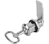 Cam Lock,Security Mailbox, Universal Cylinder Locks Door Cabinet Drawer Locker Zinc Alloy with Key Furniture Hardware Accessories(E)