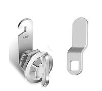 Cam Lock, Thumb Turn Latch | 5/8 Inch Camper Door Lock for Motorhome, Trailer, RV, Zinc Alloy Non-Locking Compartment Handle