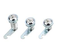 Cam Lock with 16 20 30mm for Outdoor Mailbox File Cinet Tool Box Locker Furniture Hardware MX06 G 1Pcs(Key Aliked 20mm)