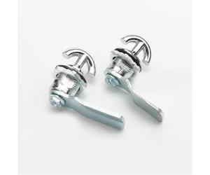 Cam Locks, 4PCS Zinc Alloy Rotary Cylindrical Locks for Cabinet Boxes Head Wing Cam Lock