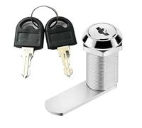 Cam Locks with Keys, 6 Pcs 16-30mm, Suitable for Doors, Mailboxes, Furniture, and Cabinets