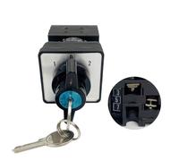 Cam Switch 2/3 Positions 690V 20A Selector Control Circuit Power LW42 YMW42S 1Pcs(3P 12Terminals-01)