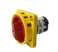 Cam Switch LW31 20A 2 Poles Position Padlock Changeover Machinery On And Off Switches YMZ12-20/2GS 1Pcs