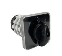 Cam Switch YMZ12-20/3 Electrical 3-Position Silver Contact Latching 20A 690V 3-Pole Control Rotary Transfer Circuit Breaker