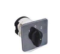 Cam Switch YMZ12-50/3 Dual Power Control 3 Positions Silver Latching 50A 690V 3 Poles Rotary Changeover Interuptor