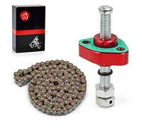 Cam Timing Chain 110L & Tensioner Compatible with HONDA FourTrax 250 FourTrax 300 300EX TRX300EX Pioneer 700 Rincon 650 680