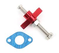 Cam Timing Chain Tensioner Manual Engine Adjuster Replacement for Quadsport Z400 LTZ400 LTZ400Z Blue CNC Machined Alloy with Gasket Prevents Premature Engine Wear Fits 2003-2009 20 (Red)