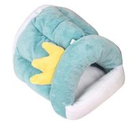Cama nidos Para Hámster,Cama Para Hámster | Cama para dormir con osos dorados - Accesorios de jaula cálida lavable, cueva de animales pequesños la