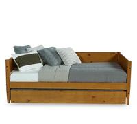 Camaflexi Mid-Century Daybed, Single, Castanho