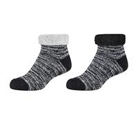 Camano 2422002 Women's Warm-Up ABS Quarter 2 Pairs Black Size 39/42, black