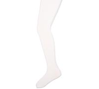 Camano Girls' 3119 Tights, White (White 1), 7-8 Years