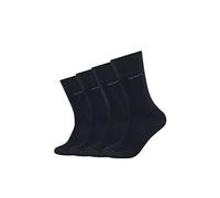 Camano Men's 3642000 Socks, Blue (Navy 0004), 39-42 (Pack of 4)