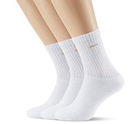 Camano Men's 5943 Socks (Pack of 6), White (White 1), 2.5/5 UK