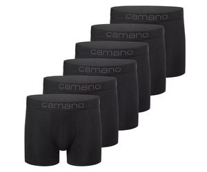 Camano Men's Boxer Shorts, 6 Pack - Comfort BCI Cotton, Underwear, Stretch...